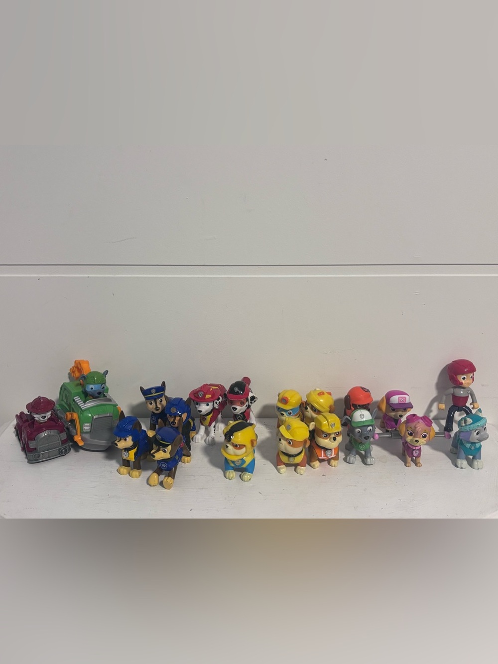 Large Paw Patrol Lot of Toys and Vehicles